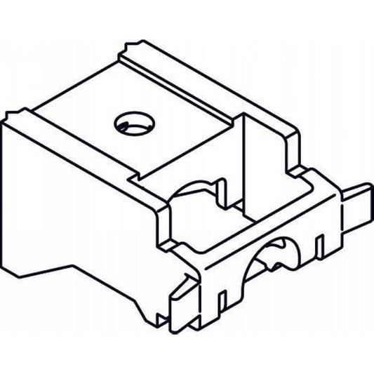 3630 - Endcover white (left) - (10pcs)