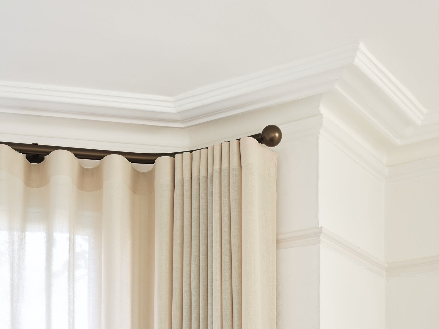 SG 7640M Metropole 50mm - Cord Operated - Metropole Curtain Pole System