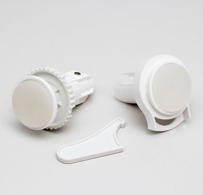 Drill-free blind fitting brackets — no-drill window blind installation system available from DB Blinds & Curtains, London