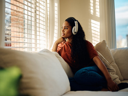 Window blinds helping keep a UK home cool during summer