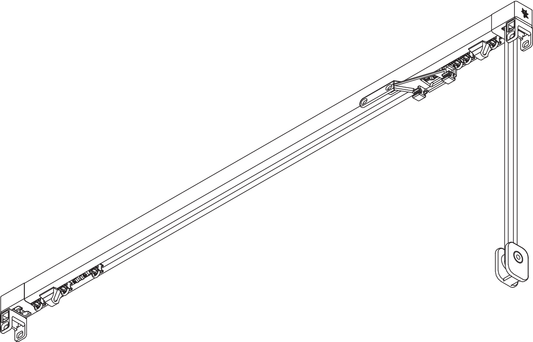 Cord Operated Curtain Track - SG 3870